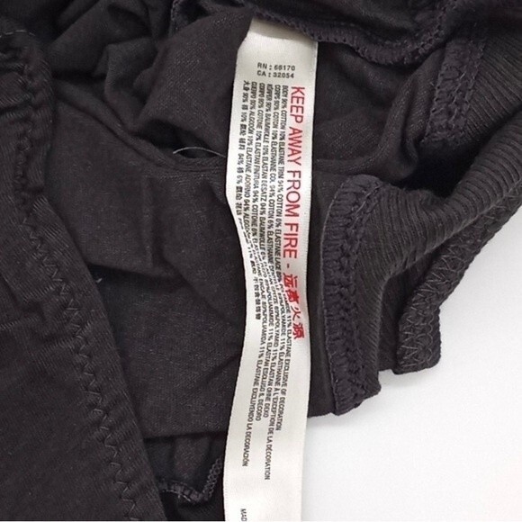 NWT Free People Perfect Pima Bodysuit. Washed Black. Small - Picture 9 of 15